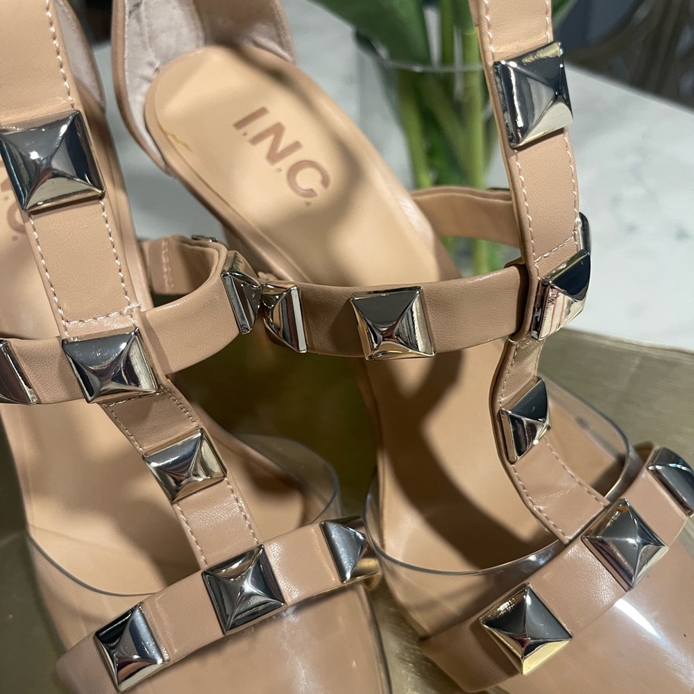 INC International Concepts Studded Heels - Picture 7 of 13